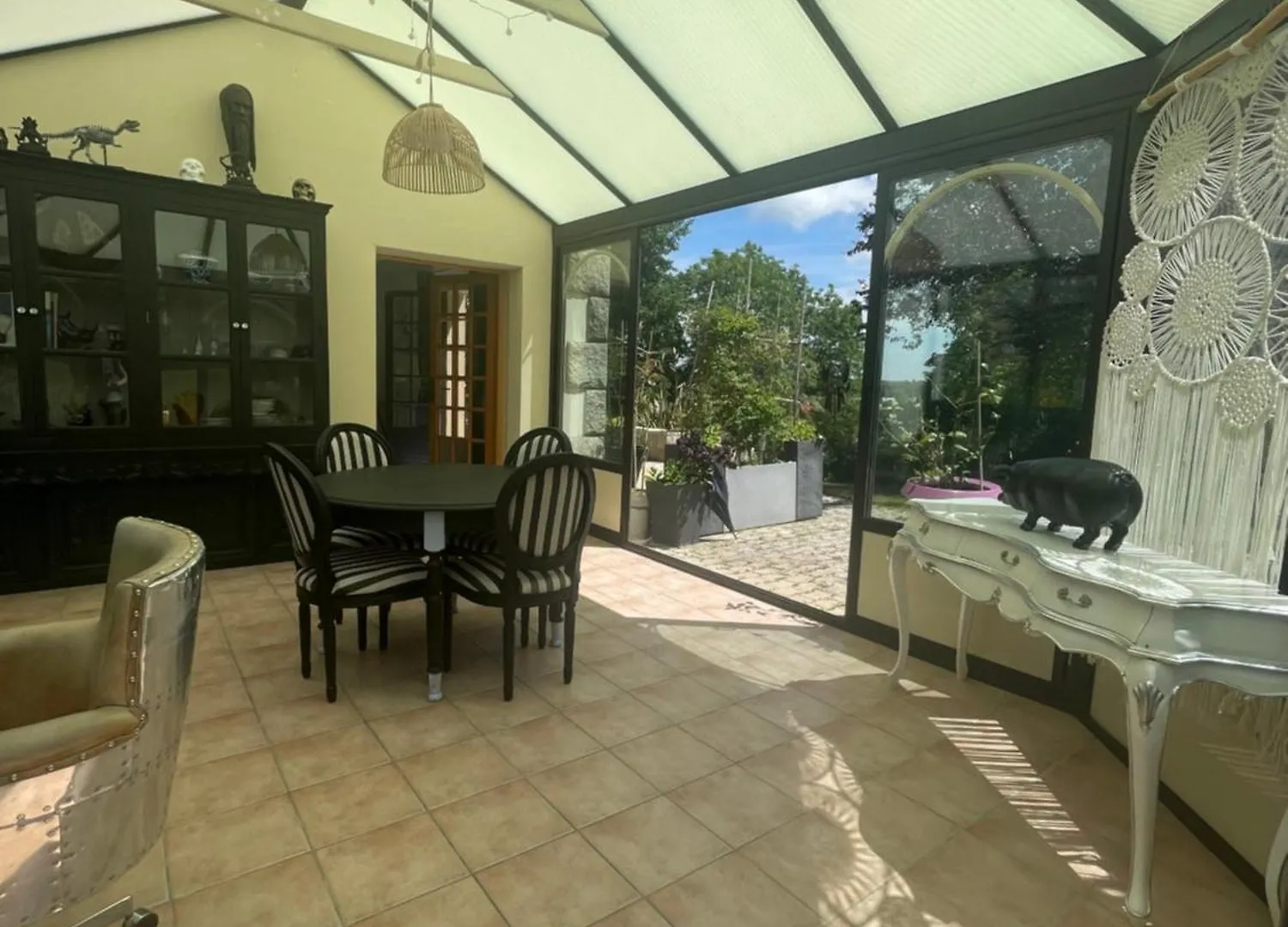 Maison Vue Rance Saint-Samson-sur-Rance 法国